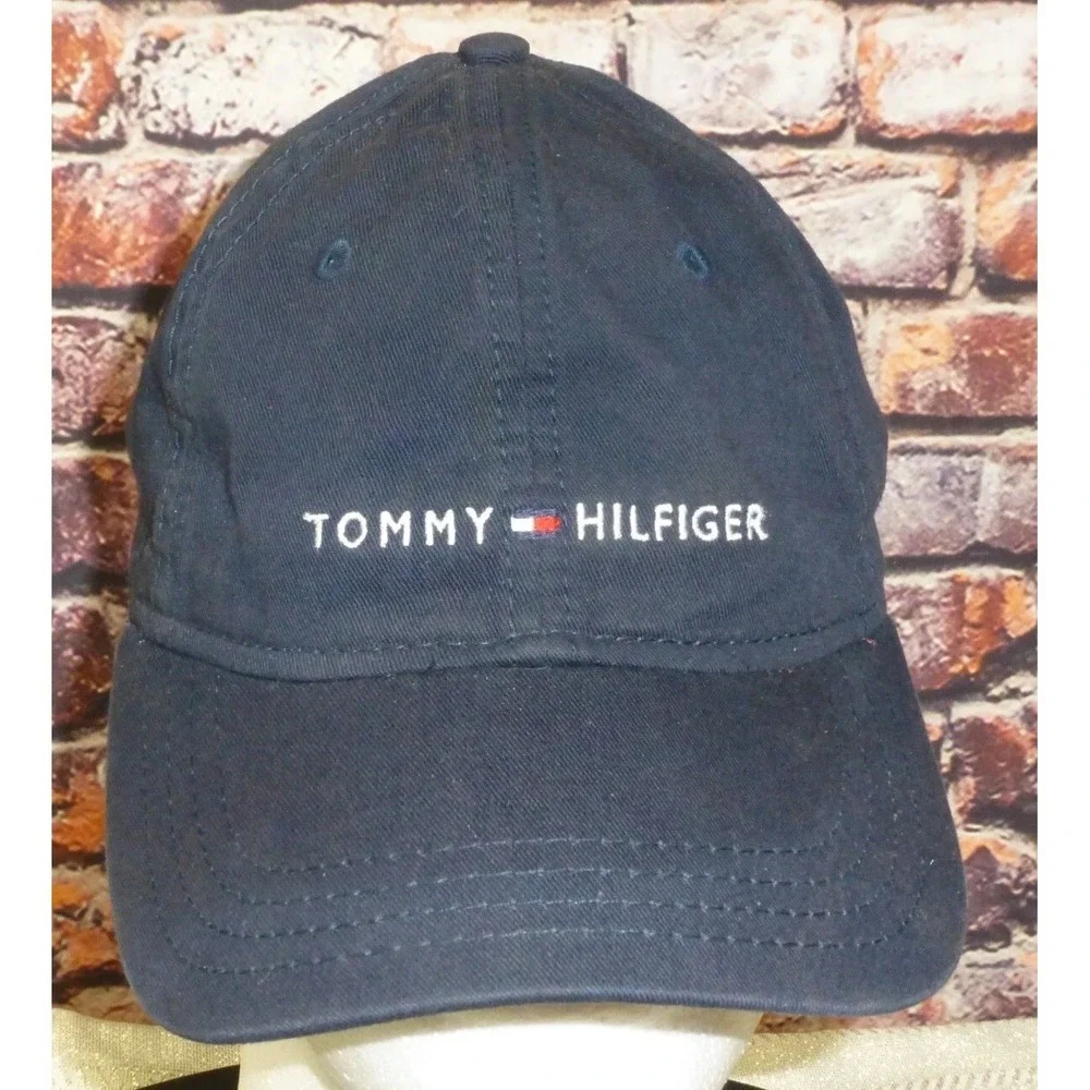 Tommy Hilfiger Navy Blue Adjustable Baseball Cap